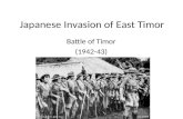 Japanese Invasion of East Timor