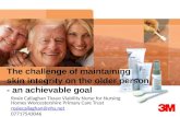 The challenge of maintaining  skin integrity on the older person  - an achievable goal