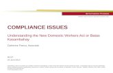 COMPLIANCE ISSUES