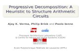 Progressive Decomposition: A Heuristic to Structure Arithmetic Circuits