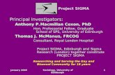 Principal Investigators: Anthony P.Macmillan Coxon, PhD