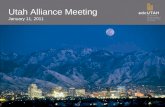 Utah Alliance Meeting January 11, 2011