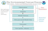 The Environmental Forecast Process