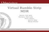 Virtual Rumble Strip MDR