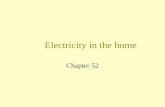Electricity in the home
