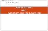 Assessment  and  Assessment for Learning