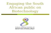 Engaging the South African public on Biotechnology