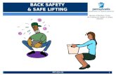 BACK SAFETY & SAFE LIFTING