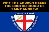 WHY THE CHURCH NEEDS THE BROTHERHOOD OF SAINT ANDREW