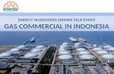 ENERGY NUSANTARA DINNER TALK EVENT GAS COMMERCIAL IN INDONESIA