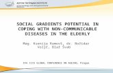 SOCIAL GRADIENT S  POTENTIAL IN  COPING WITH NON-COMMUNICABLE DISEASES IN THE  ELDERLY