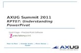 AXUG Summit  2011 RPT07: Understanding  PowerPivot