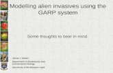 Modelling alien invasives using the GARP system