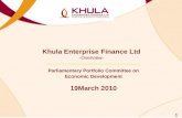 Khula Enterprise Finance Ltd -Overview-