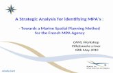 A Strategic Analysis for identifying MPA’s  :