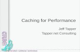 Caching for Performance