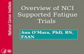 Overview of NCI Supported Fatigue Trials
