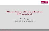 Why is there still no effective HIV vaccine?