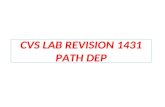 CVS LAB REVISION 1431 PATH DEP