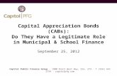 Capital Appreciation Bonds (CABs): Do They Have a Legitimate Role in Municipal & School Finance
