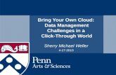 Bring Your Own Cloud:  Data Management Challenges in a  Click-Through World