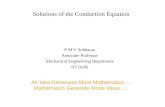 Solutions of the Conduction Equation