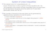 System  of Linear  Inequalities