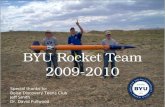 BYU Rocket Team 2009-2010