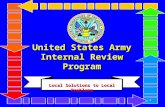 United States Army Internal Review Program