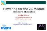 Powering for the 2S-Module Random Thoughts