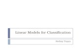 Linear Models for Classification