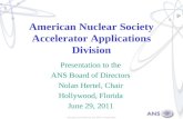 American Nuclear Society Accelerator Applications Division