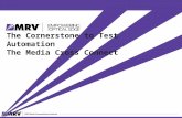 The Cornerstone to Test Automation The Media Cross Connect