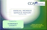 ANNUAL MEMBER SERVICE REPORT September 2006