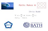 Maths Makes Waves Chris Budd