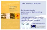 UCML plenary,  4  July 2014