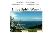 Enjoy Spirit Week!