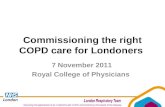 Commissioning the right COPD care for Londoners