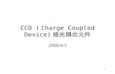 CCD ( Charge Coupled Device) 感光耦合元件