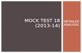 MOCK TEST 18 (2013-14)