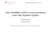 The COSMO-LEPS cloud problem over the Alpine region