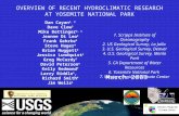 OVERVIEW OF RECENT HYDROCLIMATIC RESEARCH AT YOSEMITE NATIONAL PARK