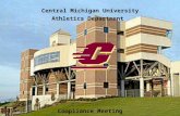 Central Michigan University Athletics Department Compliance Meeting