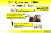 2 nd   Quarter, 2006  Council Day