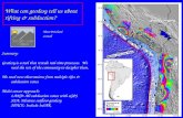 What can geodesy tell us about rifting & subduction?