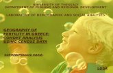 GEOGRAPHY OF FERTILITY IN GREECE: COHORT ANALYSIS USING CENSUS DATA