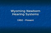 Wyoming Newborn Hearing Systems