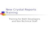 New Crystal Reports Training