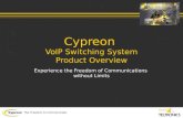 Cypreon  VoIP Switching System Product Overview