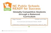Globally Competitive Students t hrough  a  Balanced  Curriculum